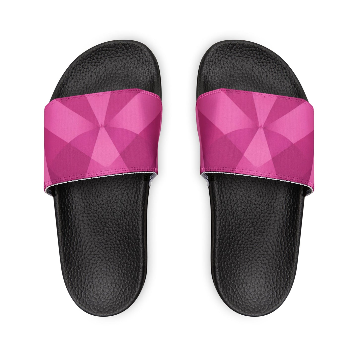 Ciabatte Estive con Motivo Geometrico Fucsia