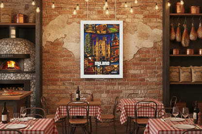 Milano Vintage Poster GTA Style
