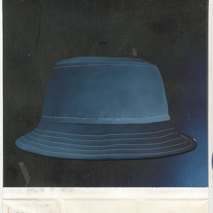 Cappello délavé Nero Blu Celeste