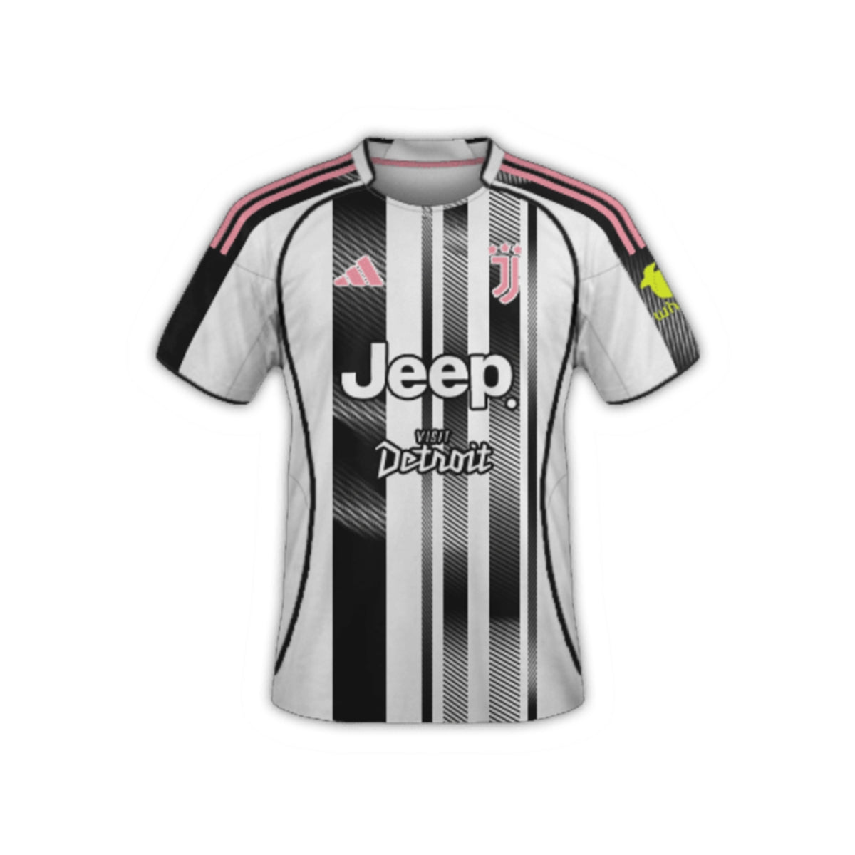 Adesivo Juventus Home s.s. 25/26