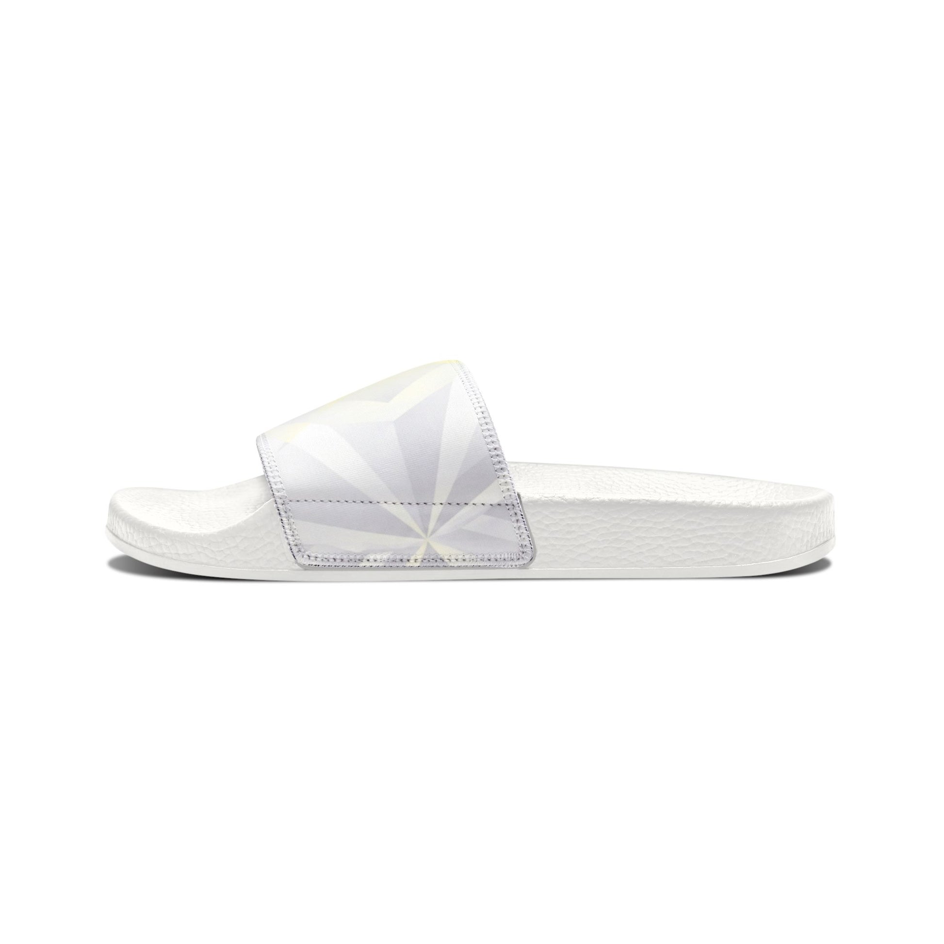 Ciabatte Slide Star Glow – Bianco e Giallo