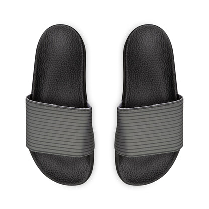 Ciabatte Slide Ribbed Gray