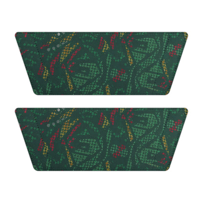 Ciabatte Slide Green Pattern