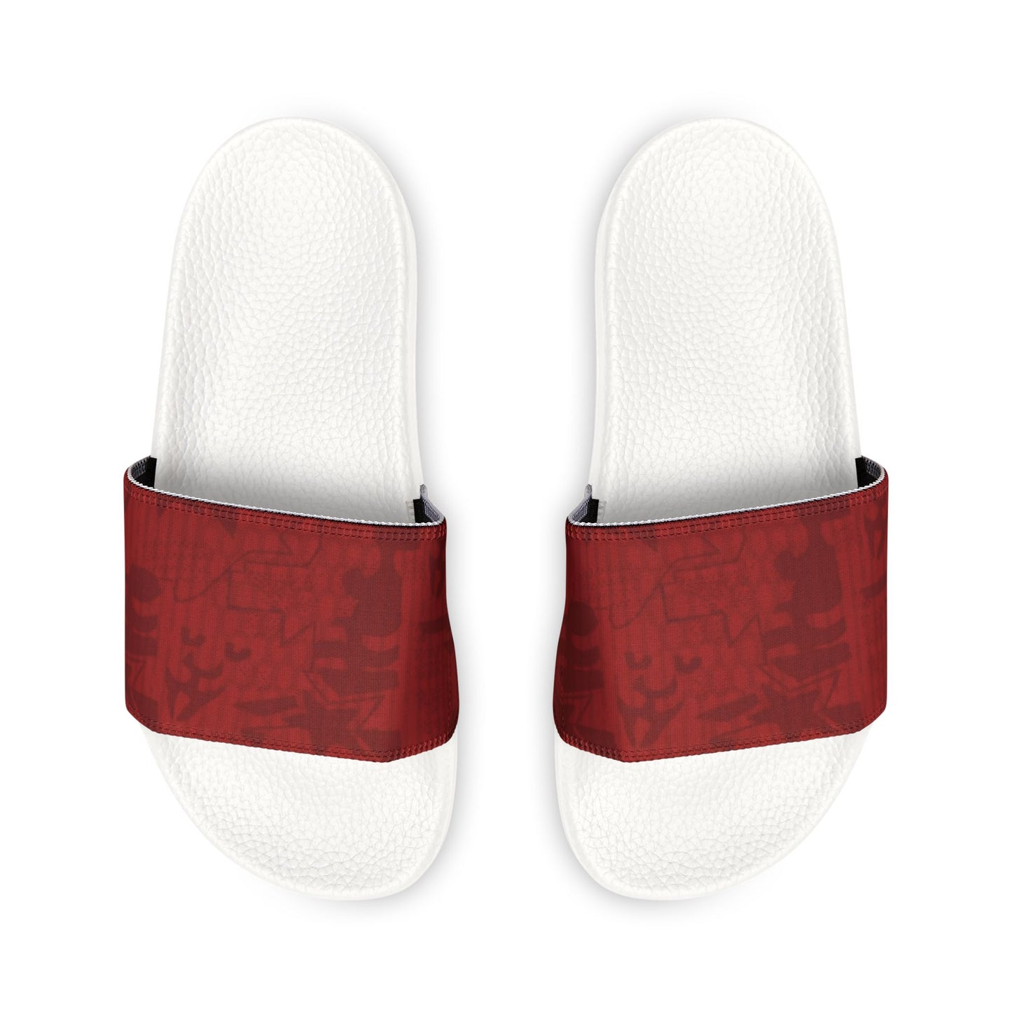 Ciabatte Slide con Fascia Rossa