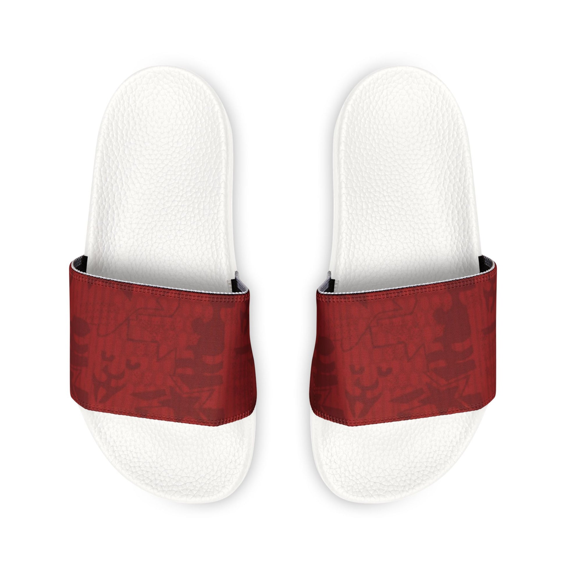 Ciabatte Slide con Fascia Rossa