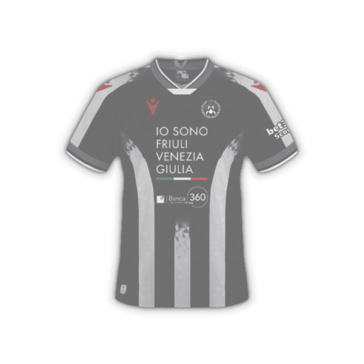 Adesivo Udinese Home s.s. 25/26