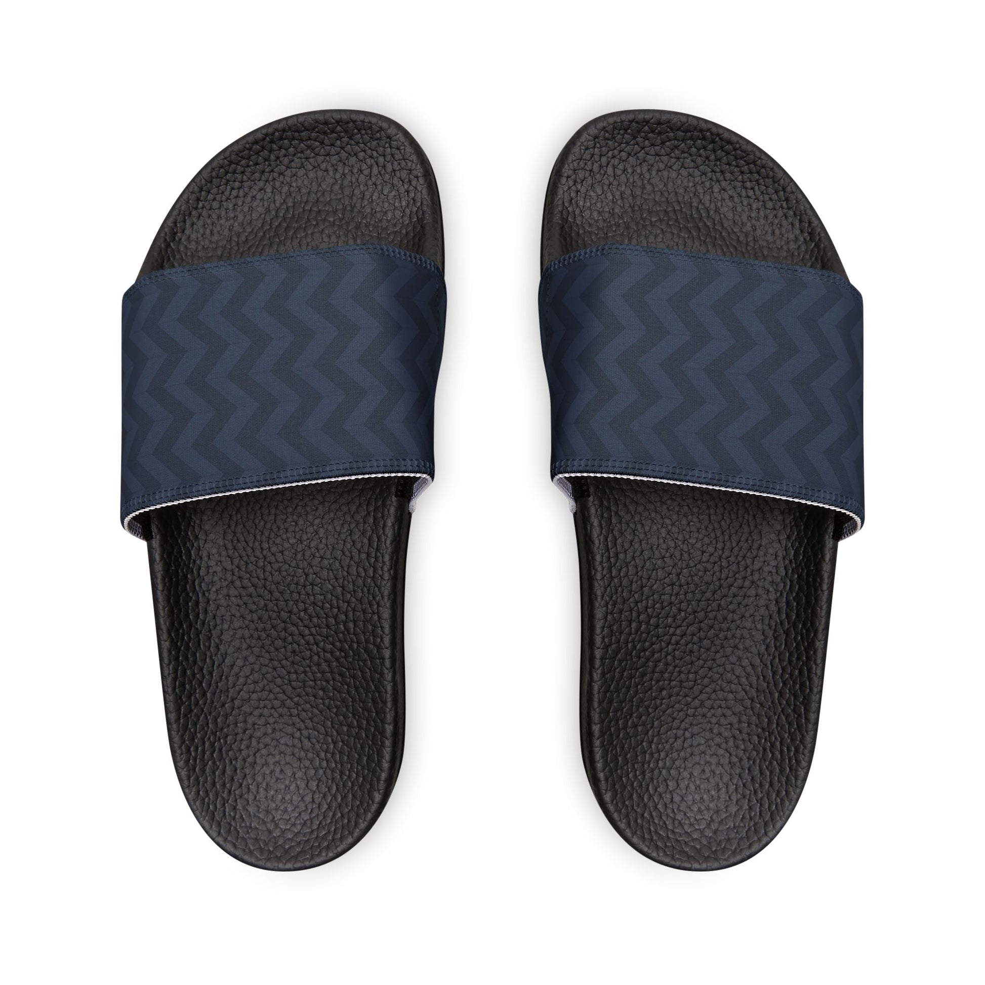 Ciabatte Slide Herringbone Blue