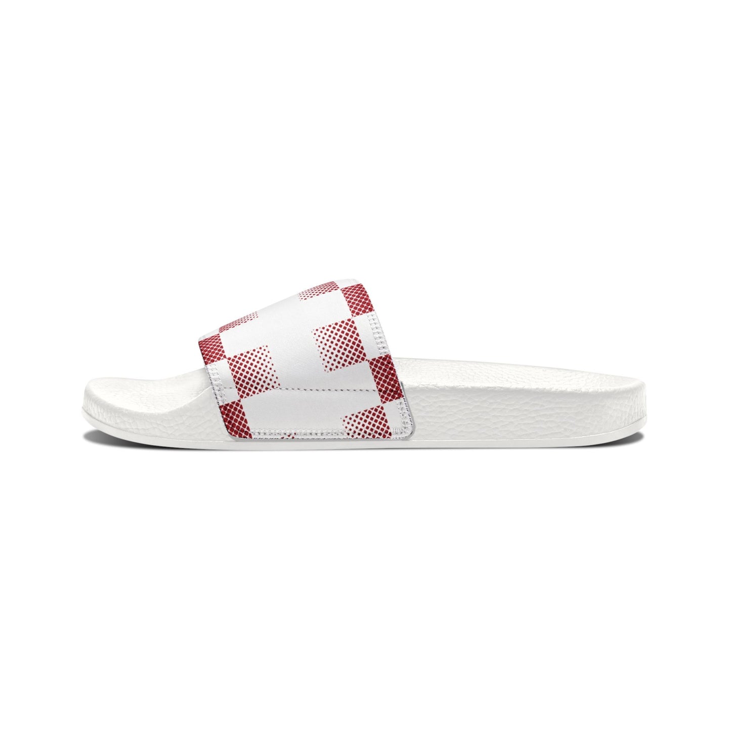 Ciabatte Slide Check Red
