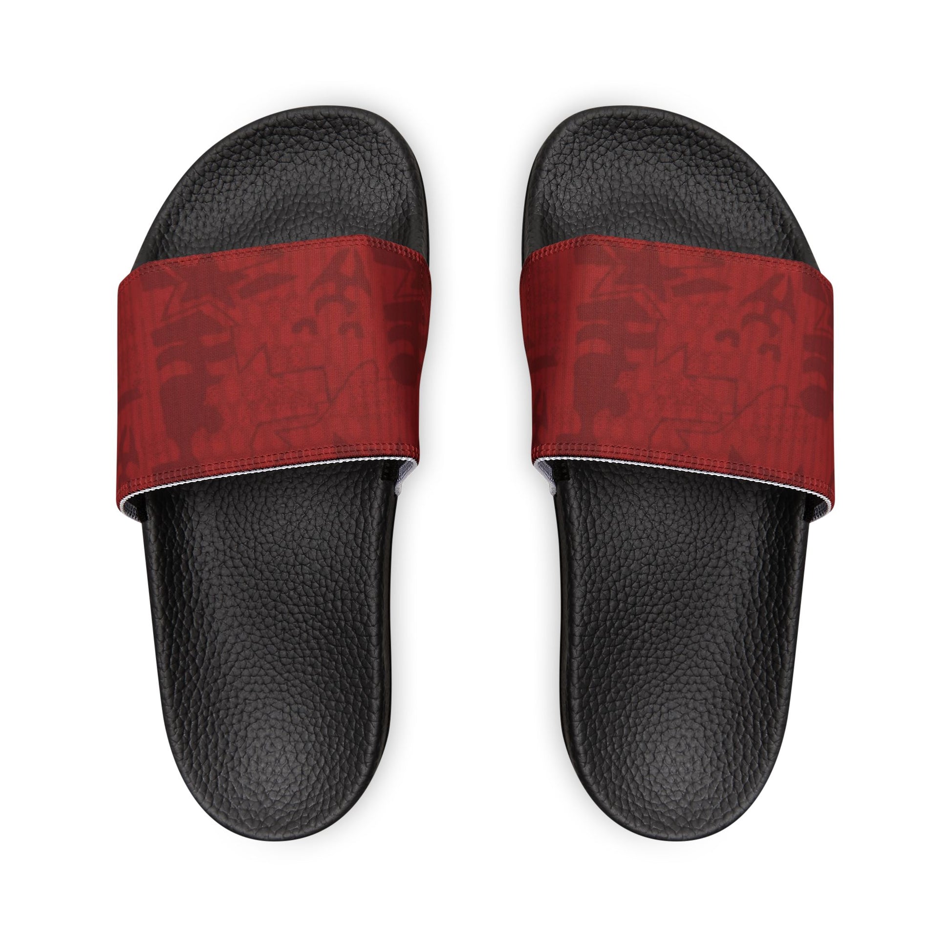 Ciabatte Slide con Fascia Rossa