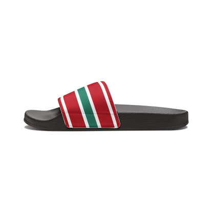 Ciabatte Slide Tricolor Stripe