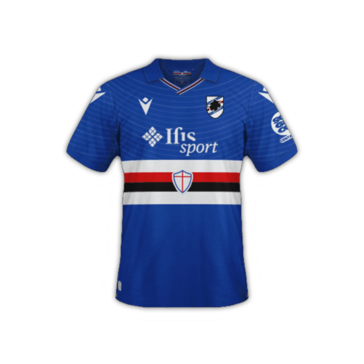 Adesivo Sampdoria Home s.s. 25/26