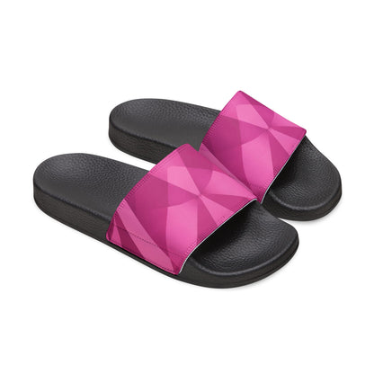 Ciabatte Estive con Motivo Geometrico Fucsia
