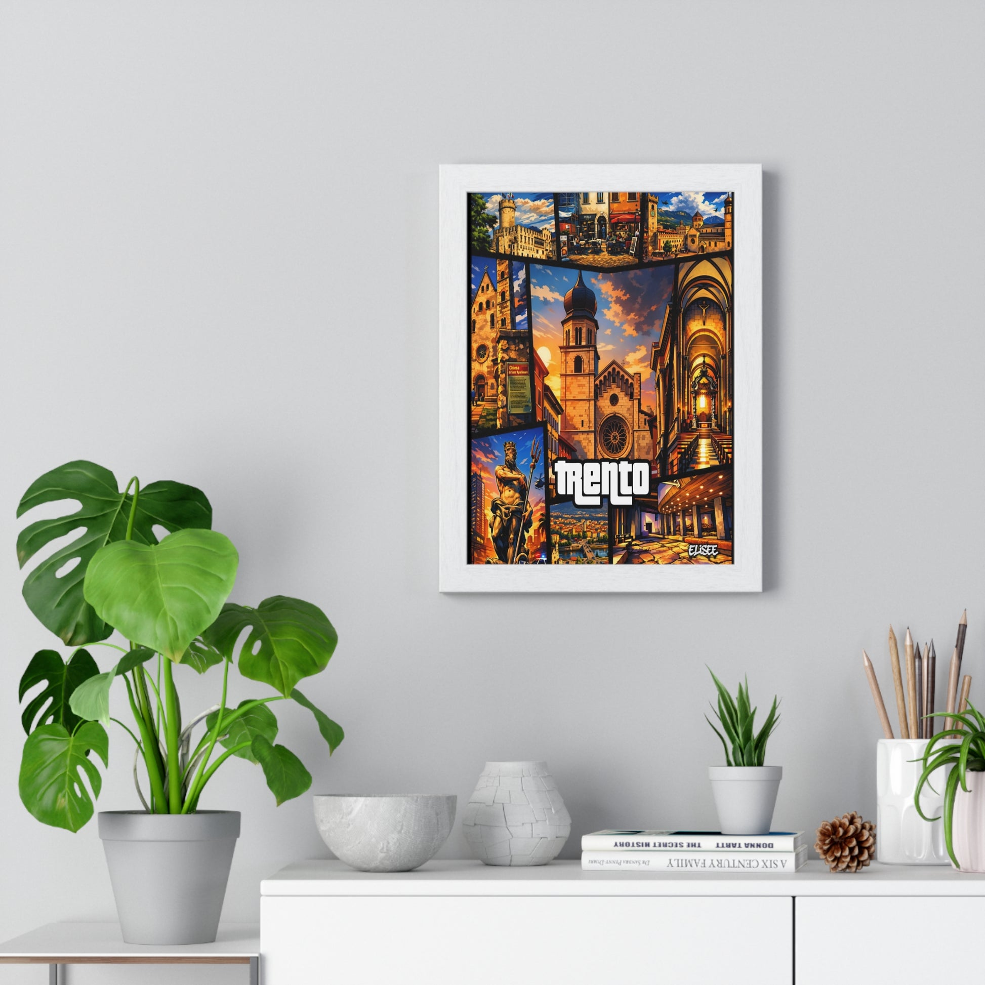 Trento Vintage Poster GTA Style