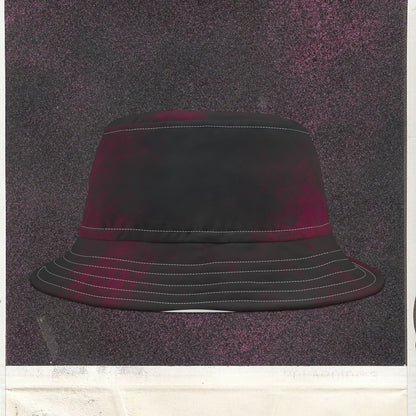 Cappello délavé Rosa Scuro Nero