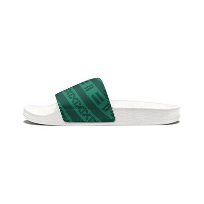 Slide Verde Geometrico