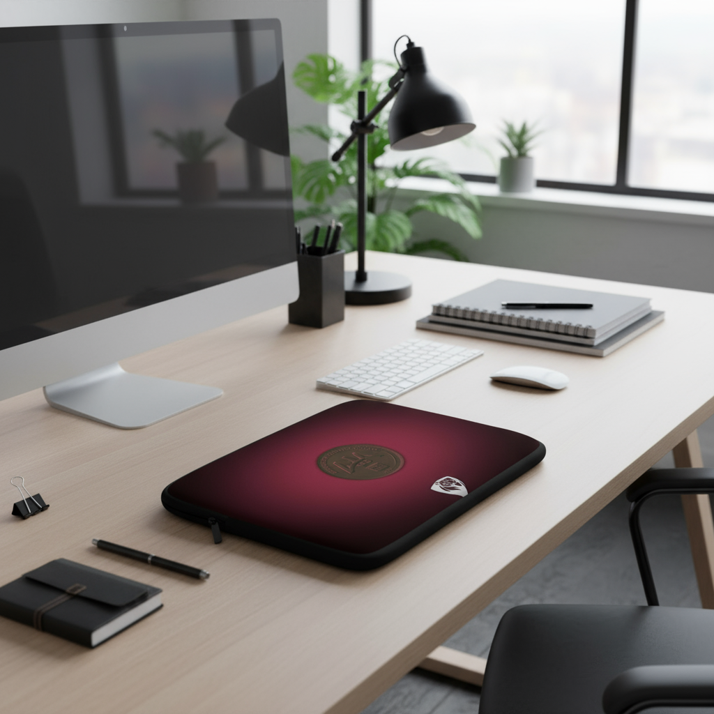 Custodia per PC portatili AIA CLASSICA ROSSA