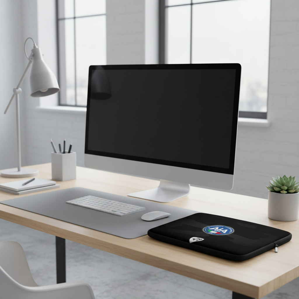 Custodia per PC portatili AIA MIMETICO NERO