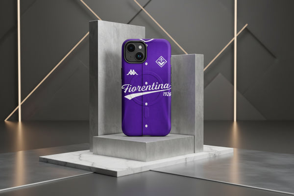 Cover Fiorentina T-Shirt Baseball Style s.s. 25/26 resistente MagSafe® per iPhone®