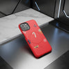 Cover Fiorentina Felpa Christmas Edition Red resistente MagSafe® per iPhone®