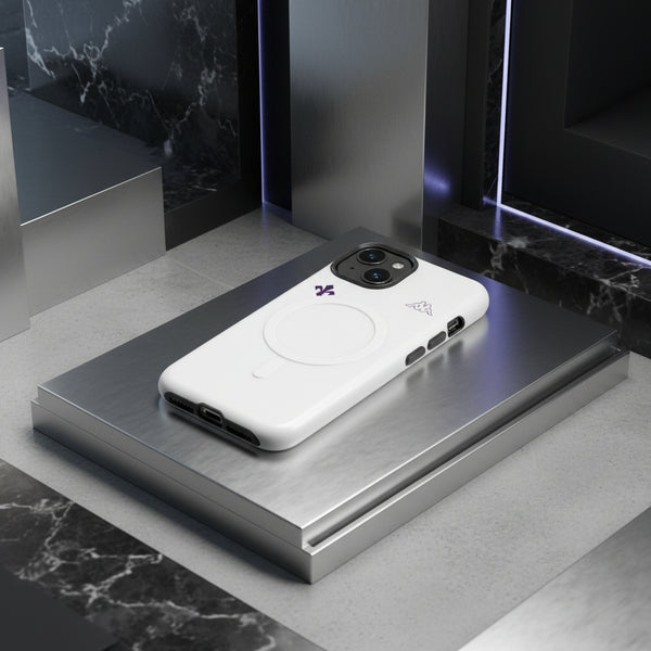 Cover Fiorentina Polo Bianca resistente MagSafe® per iPhone®