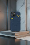 Cover Hellas Verona Giacca Blue resistente MagSafe® per iPhone®