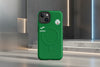 Cover Monopoli Felpa Style Green resistente MagSafe® per iPhone®