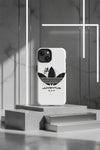 Cover Juventus T-Shirt Style Classic White Con Zebra resistente MagSafe® per iPhone®