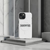 Cover Juventus T-shirt Style White resistente MagSafe® per iPhone®