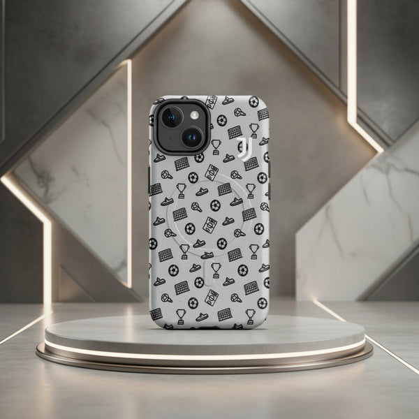 Cover Juventus Tutina Style Grigia Bambino resistente MagSafe® per iPhone®