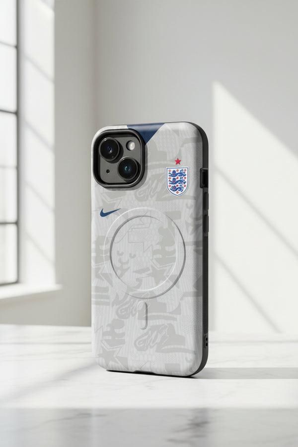 Cover Inghilterra Home 2026 resistente MagSafe® per iPhone®