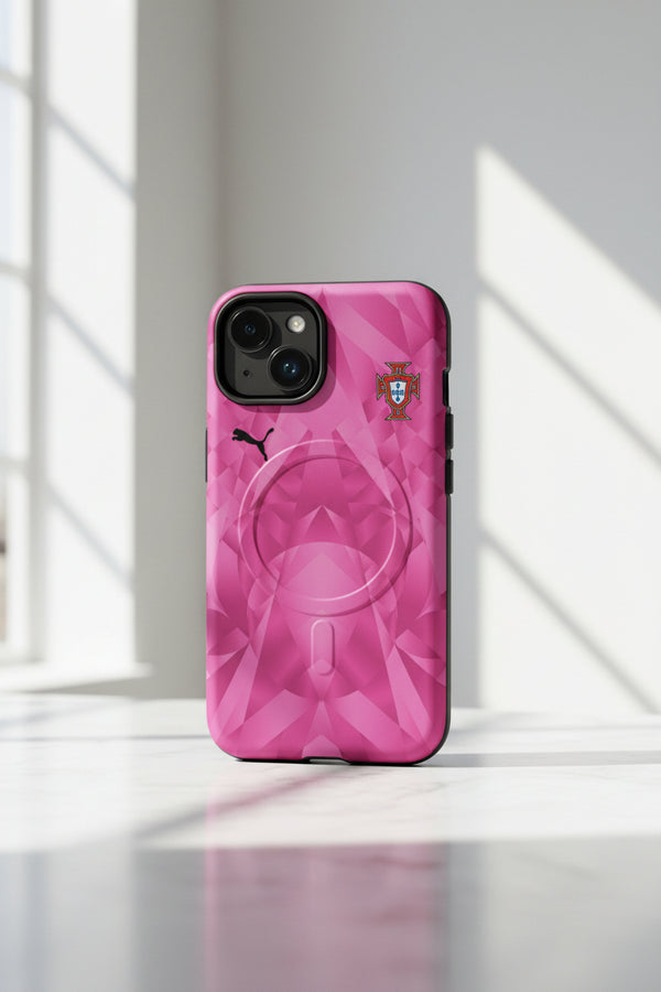 Cover Portogallo Goalkeeper Viola 2026 resistente MagSafe® per iPhone®