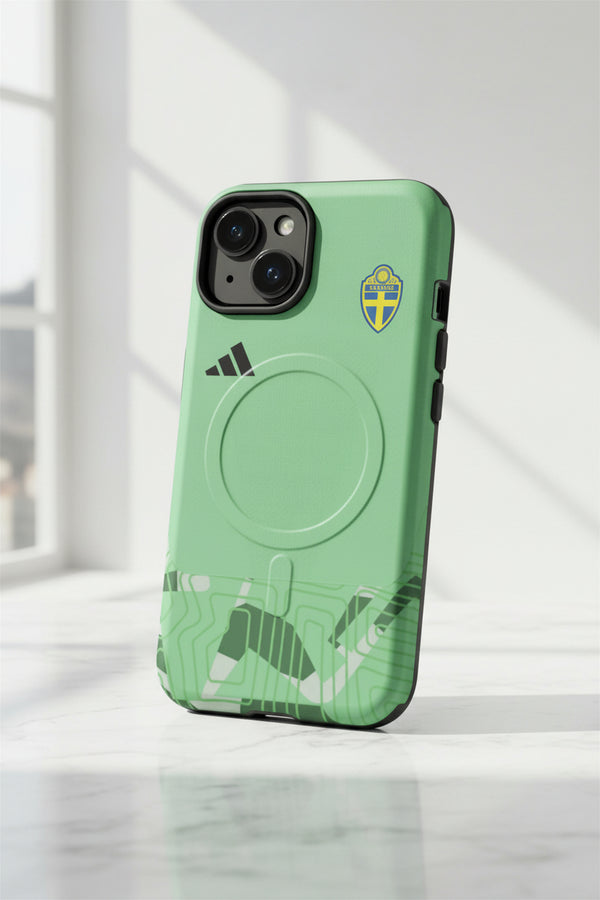 Cover Svezia Goalkeeper 2026 resistente MagSafe® per iPhone®