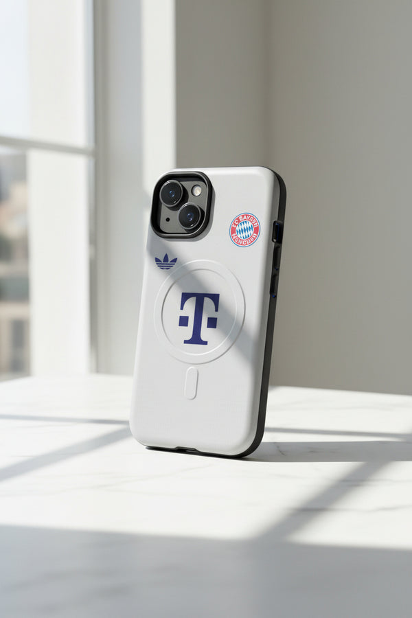 Cover Bayern Monaco Away s.s. 26/27 resistente MagSafe® per iPhone®