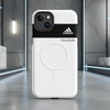 Cover Virtus Entella T-Shirt Bianca con banda Nera resistente MagSafe® per iPhone®