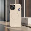 Cover Genoa Felpa White Panna resistente MagSafe® per iPhone®