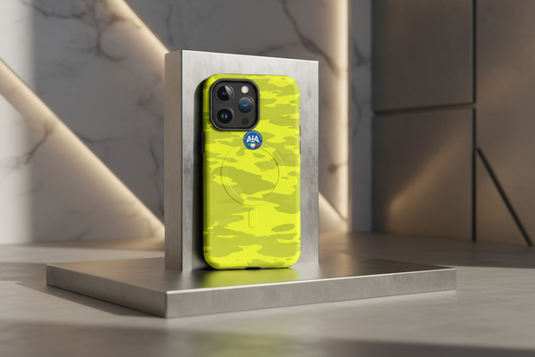 Cover Arbitro Italia Giallo Mimetico s.s. 25/26 resistente MagSafe® per iPhone®