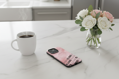 Cover Elisee Pennello Rosa resistente MagSafe® per iPhone®