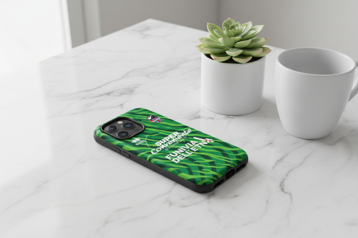 Cover Catania Goalkeeper s.s. 25/26 resistente MagSafe® per iPhone®