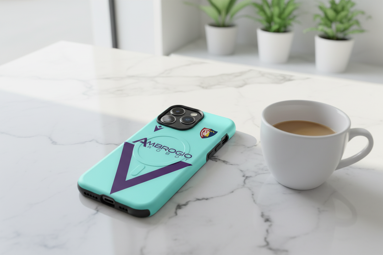 Cover Montevarchi Goalkeeper s.s. 25/26 resistente MagSafe® per iPhone®