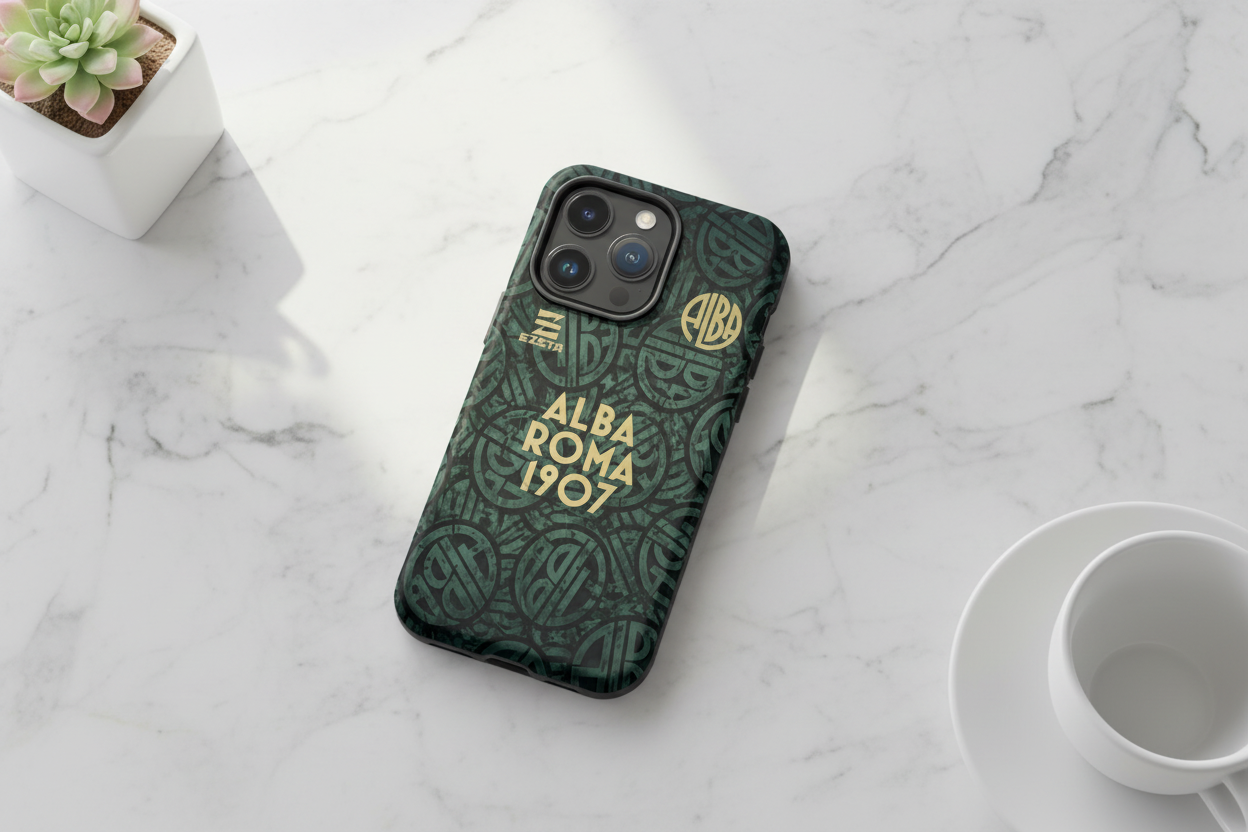 Cover Alba Roma Third s.s. 22/23 resistente MagSafe® per iPhone®