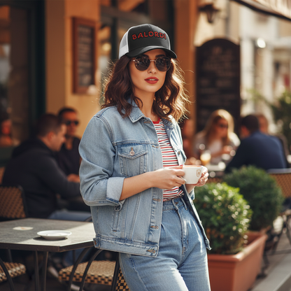Cappellino trucker ricamato "BALORDI"