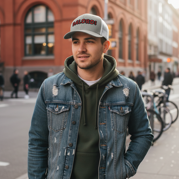 Cappellino trucker ricamato 