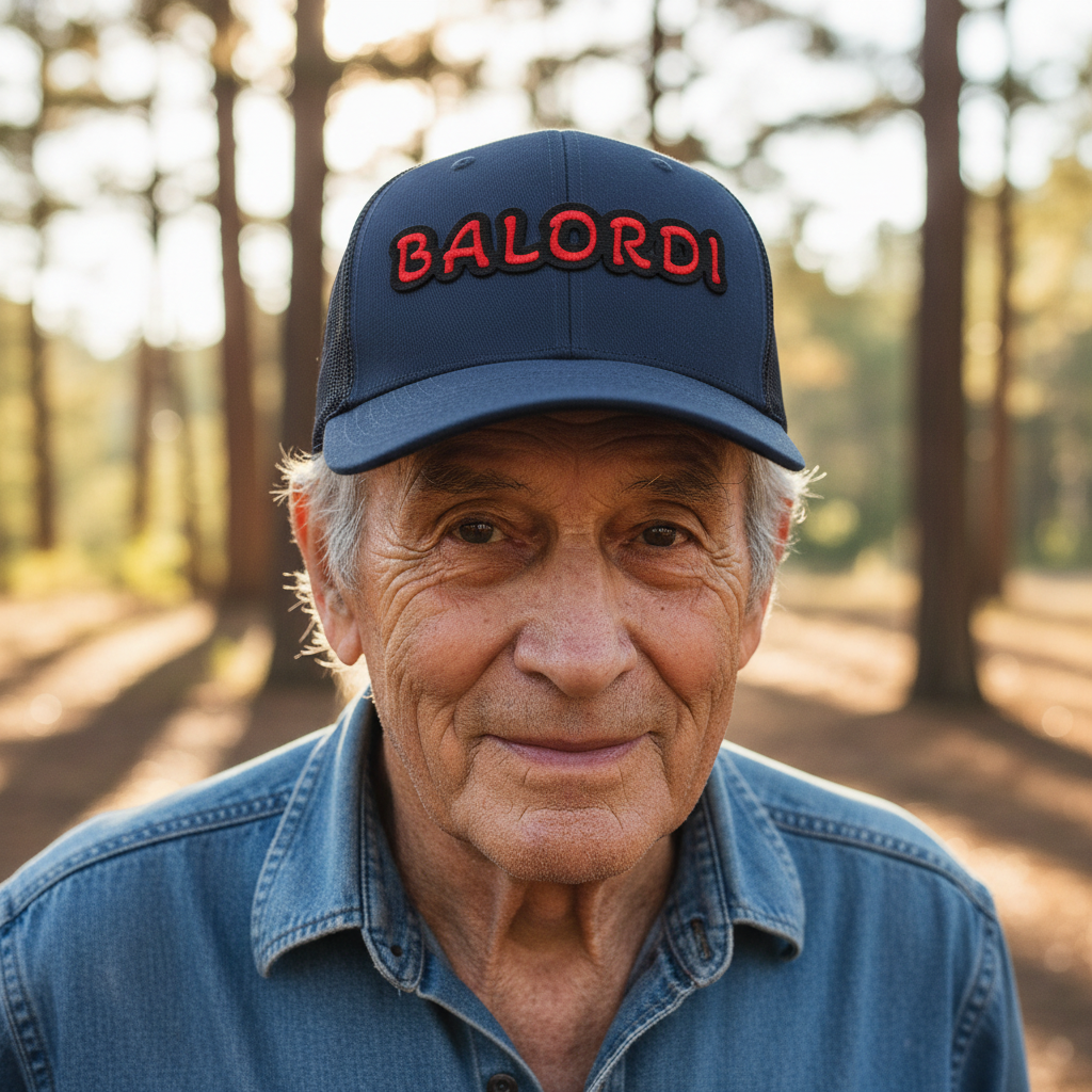 Cappellino trucker ricamato "BALORDI"