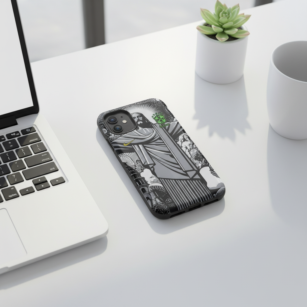 Cover iPhone rigida Brasile x Jesus