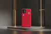 Cover iPhone rigida Vis Pesaro Felpa Red