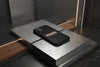 Cover iPhone rigida Vis Pesaro Felpa Black