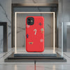 Cover iPhone rigida Fiorentina Felpa Christmas Edition Red