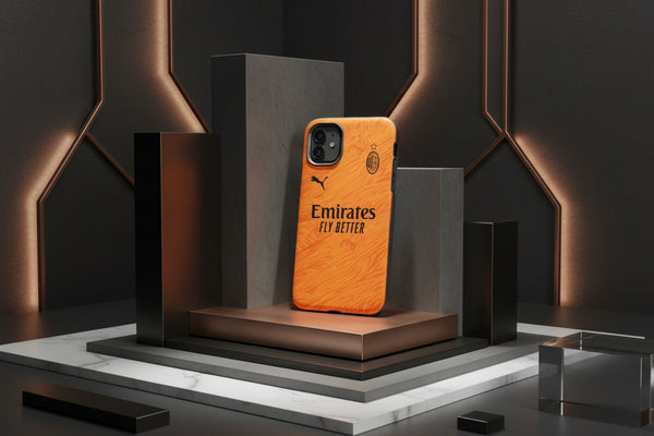 Cover iPhone rigida Milan Kit Goalkeeper Orange s.s. 25/26