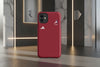 Cover iPhone rigida Alcione Milano Felpa Red Classic