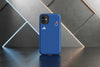 Cover iPhone rigida Alcione Milano Felpa Blu Royal Classic